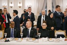 Президент Ильхам Алиев и Первая леди Мехрибан Алиева приняли участие в ужине от имени Реджепа Тайипа Эрдогана в Анкаре (ФОТО)