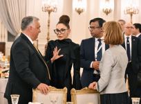 Президент Ильхам Алиев и Первая леди Мехрибан Алиева приняли участие в ужине от имени Реджепа Тайипа Эрдогана в Анкаре (ФОТО)