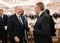 Президент Ильхам Алиев и Первая леди Мехрибан Алиева приняли участие в ужине от имени Реджепа Тайипа Эрдогана в Анкаре (ФОТО)