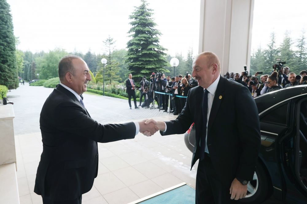 Президент Ильхам Алиев и Первая леди Мехрибан Алиева приняли участие в ужине от имени Реджепа Тайипа Эрдогана в Анкаре (ФОТО)