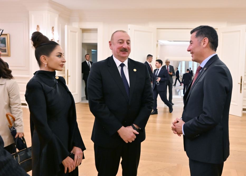 Президент Ильхам Алиев и Первая леди Мехрибан Алиева приняли участие в ужине от имени Реджепа Тайипа Эрдогана в Анкаре (ФОТО)