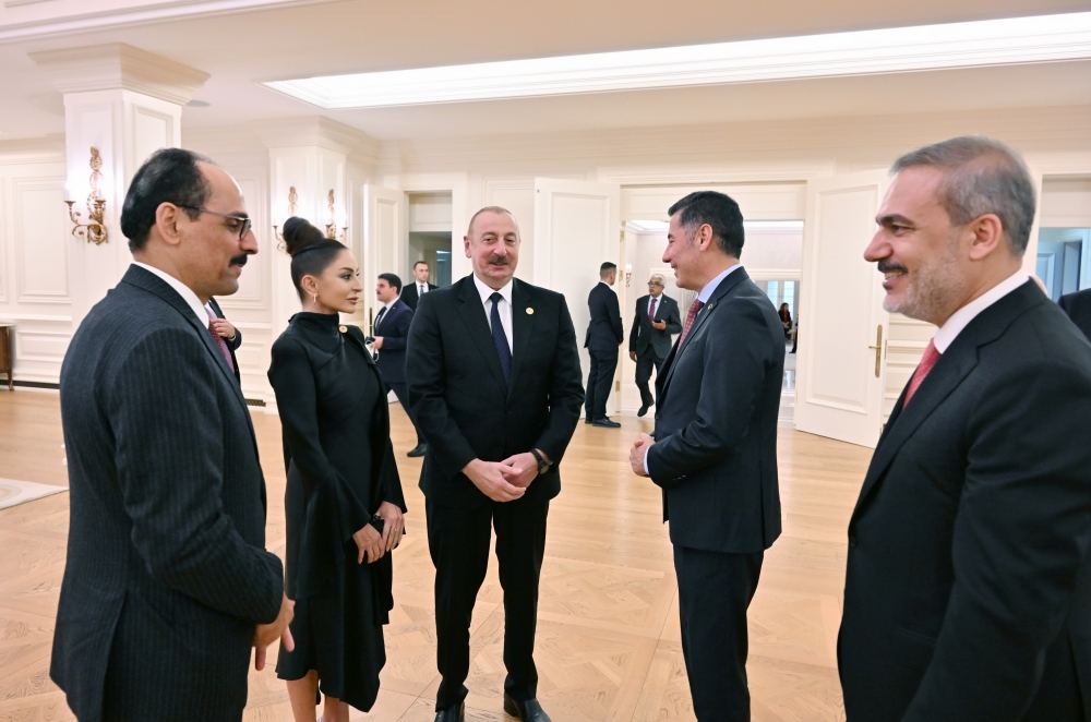 Президент Ильхам Алиев и Первая леди Мехрибан Алиева приняли участие в ужине от имени Реджепа Тайипа Эрдогана в Анкаре (ФОТО)