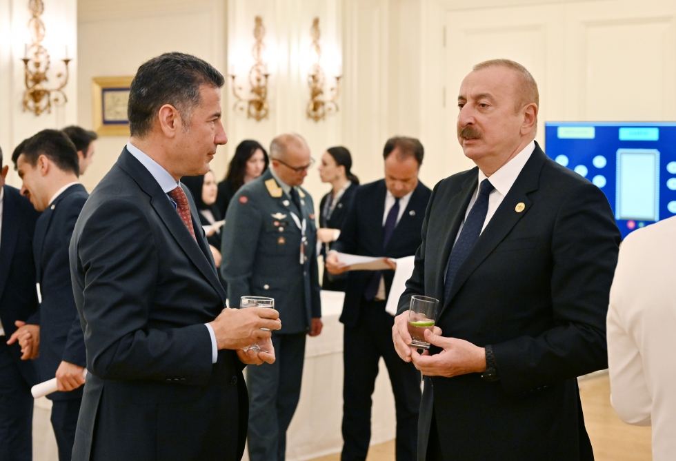 Президент Ильхам Алиев и Первая леди Мехрибан Алиева приняли участие в ужине от имени Реджепа Тайипа Эрдогана в Анкаре (ФОТО)