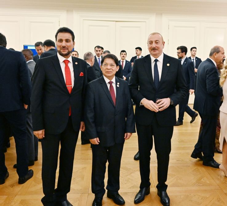 Президент Ильхам Алиев и Первая леди Мехрибан Алиева приняли участие в ужине от имени Реджепа Тайипа Эрдогана в Анкаре (ФОТО)