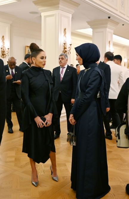 Президент Ильхам Алиев и Первая леди Мехрибан Алиева приняли участие в ужине от имени Реджепа Тайипа Эрдогана в Анкаре (ФОТО)