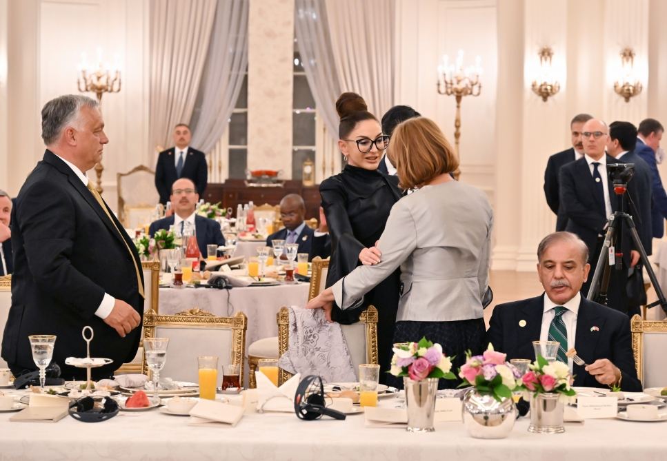 Президент Ильхам Алиев и Первая леди Мехрибан Алиева приняли участие в ужине от имени Реджепа Тайипа Эрдогана в Анкаре (ФОТО)