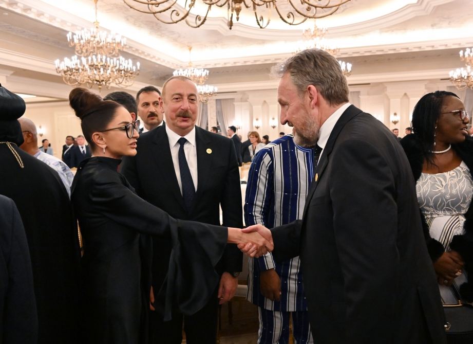 Президент Ильхам Алиев и Первая леди Мехрибан Алиева приняли участие в ужине от имени Реджепа Тайипа Эрдогана в Анкаре (ФОТО)