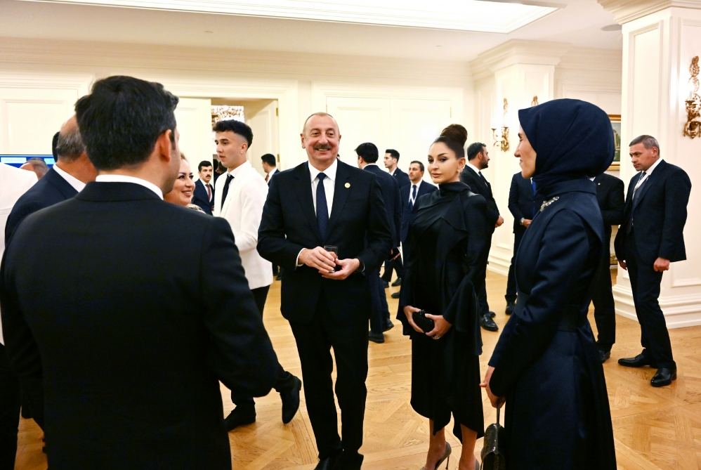 Президент Ильхам Алиев и Первая леди Мехрибан Алиева приняли участие в ужине от имени Реджепа Тайипа Эрдогана в Анкаре (ФОТО)