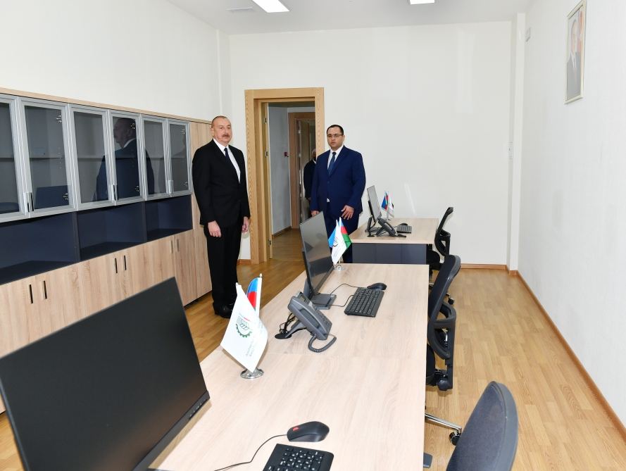 Президент Ильхам Алиев принял участие в открытии нового административного здания Министерства сельского хозяйства в Баку (ФОТО/ВИДЕО)