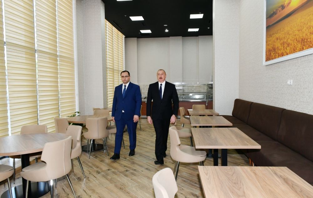 Президент Ильхам Алиев принял участие в открытии нового административного здания Министерства сельского хозяйства в Баку (ФОТО/ВИДЕО)