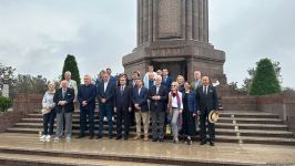 В Гяндже проходит международное мероприятие на тему "Реконструкция, мир и интеграция: Энергия, экономика, окружающая среда и капитал" (ФОТО)