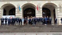В Гяндже проходит международное мероприятие на тему "Реконструкция, мир и интеграция: Энергия, экономика, окружающая среда и капитал" (ФОТО)