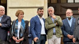 В Гяндже проходит международное мероприятие на тему "Реконструкция, мир и интеграция: Энергия, экономика, окружающая среда и капитал" (ФОТО)