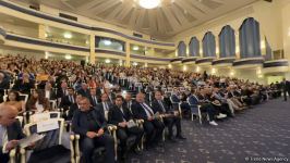 В Гяндже проходит международное мероприятие на тему "Реконструкция, мир и интеграция: Энергия, экономика, окружающая среда и капитал" (ФОТО)