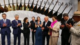 Азербайджан при поддержке Фонда Гейдара Алиева представлен на Международной биеннале Revelations (ФОТО)