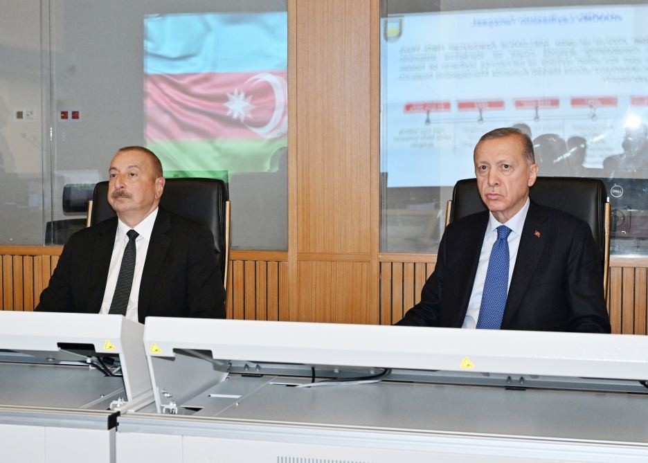 President Ilham Aliyev and President Recep Tayyip Erdogan participate in opening of new central command post of Air Force (PHOTO/VIDEO)