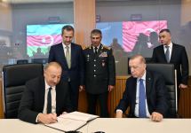 President Ilham Aliyev and President Recep Tayyip Erdogan participate in opening of new central command post of Air Force (PHOTO/VIDEO)