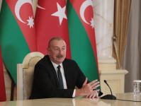 Президент Ильхам Алиев и Президент Реджеп Тайип Эрдоган выступили с заявлениями для прессы (ФОТО/ВИДЕО)