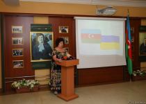 Ukrainian schoolchildren visit Lyceum named after academician Zarifa Aliyeva (PHOTO)