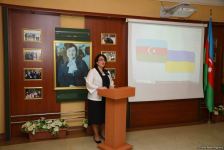 Ukrainian schoolchildren visit Lyceum named after academician Zarifa Aliyeva (PHOTO)