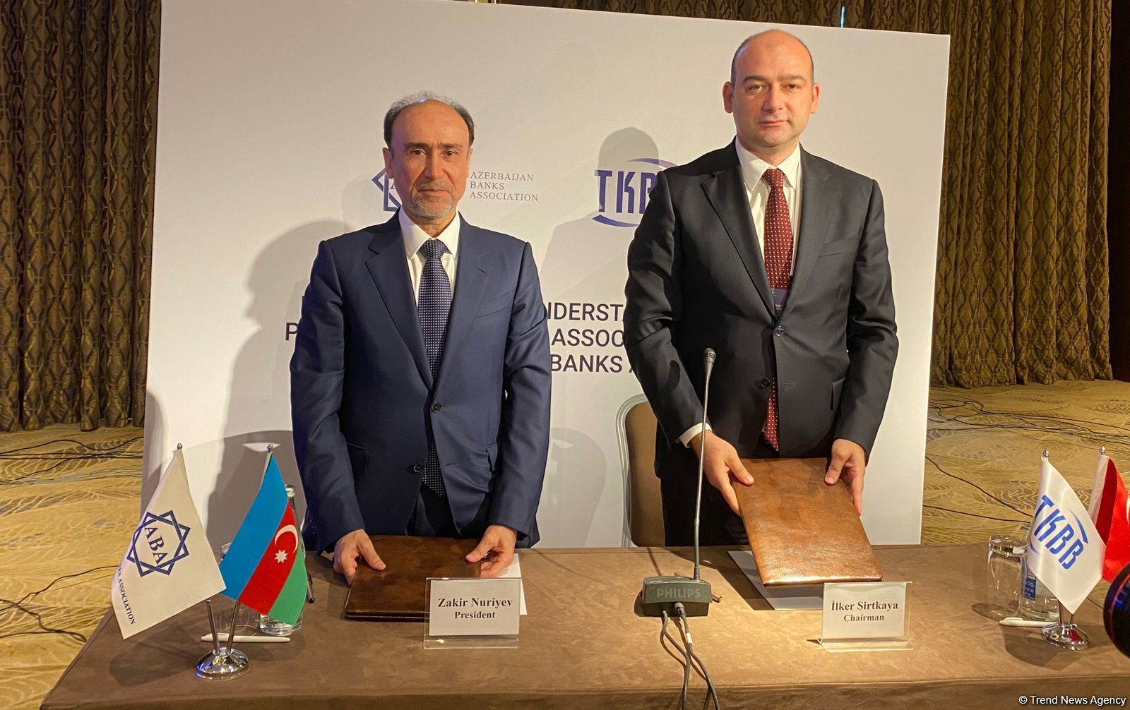 Подписан меморандум между Ассоциацией банков Азербайджана и Союзом банков-участников Турции (ФОТО)