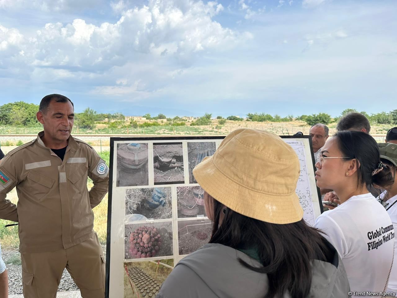 International travelers get acquainted with demining process in Azerbaijan’s Aghdam (PHOTO/VIDEO)