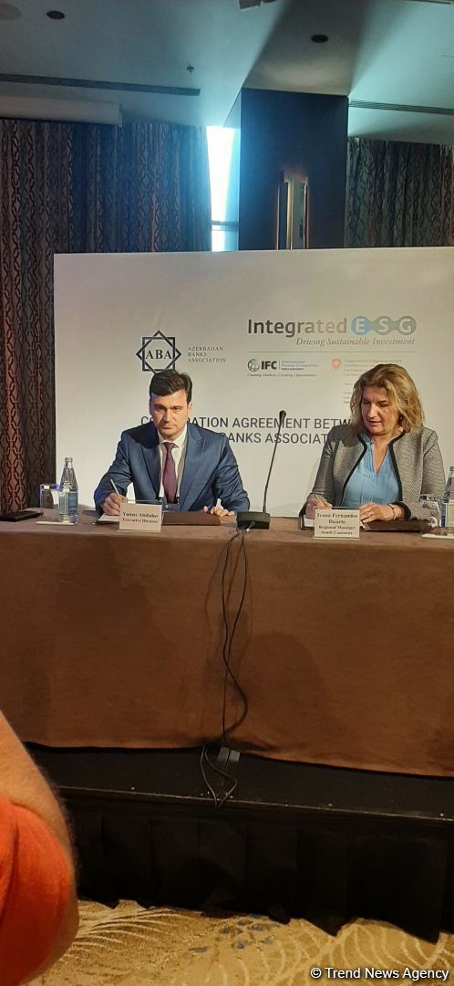 Ассоциация банков Азербайджана и Международная финансовая корпорация подписали соглашение о сотрудничестве (ФОТО)