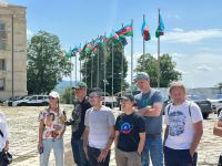 Завершился визит группы зарубежных путешественников в Шушу (ФОТО)