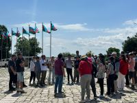 Завершился визит группы зарубежных путешественников в Шушу (ФОТО)