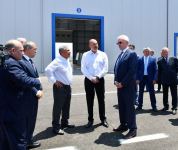 Президент Ильхам Алиев и Раис Республики Татарстан Рустам Минниханов приняли участие в открытии ООО «Авто Лизинг Азербайджан» в Промышленном парке «Экономическая зона Аразская долина» (ФОТО/ВИДЕО)