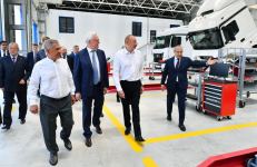 Президент Ильхам Алиев и Раис Республики Татарстан Рустам Минниханов приняли участие в открытии ООО «Авто Лизинг Азербайджан» в Промышленном парке «Экономическая зона Аразская долина» (ФОТО/ВИДЕО)