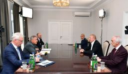 President Ilham Aliyev, Rais of Russia's Tatarstan hold meeting (PHOTO/VIDEO)