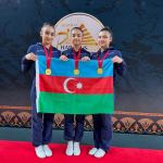 Азербайджанские гимнасты завоевали золотые медали на турнире в Каире (ФОТО)