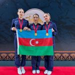 Азербайджанские гимнасты завоевали золотые медали на турнире в Каире (ФОТО)