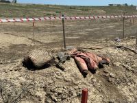 В Агдаме обнаружено массовое захоронение (ФОТО/ВИДЕО)