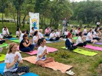 International Yoga Day at Shabran Wellbeing Resort Fosters Wellness and Cultural Understanding (PHOTO)