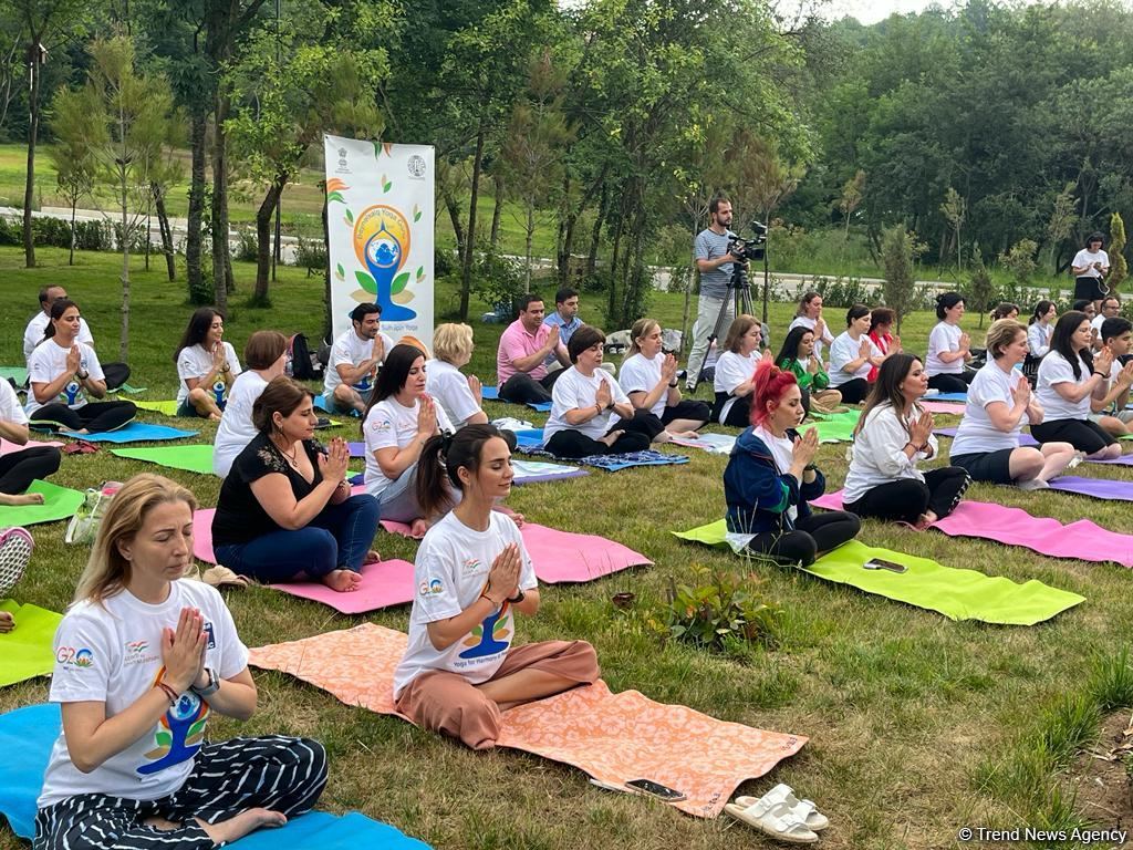 International Yoga Day at Shabran Wellbeing Resort Fosters Wellness and Cultural Understanding (PHOTO)