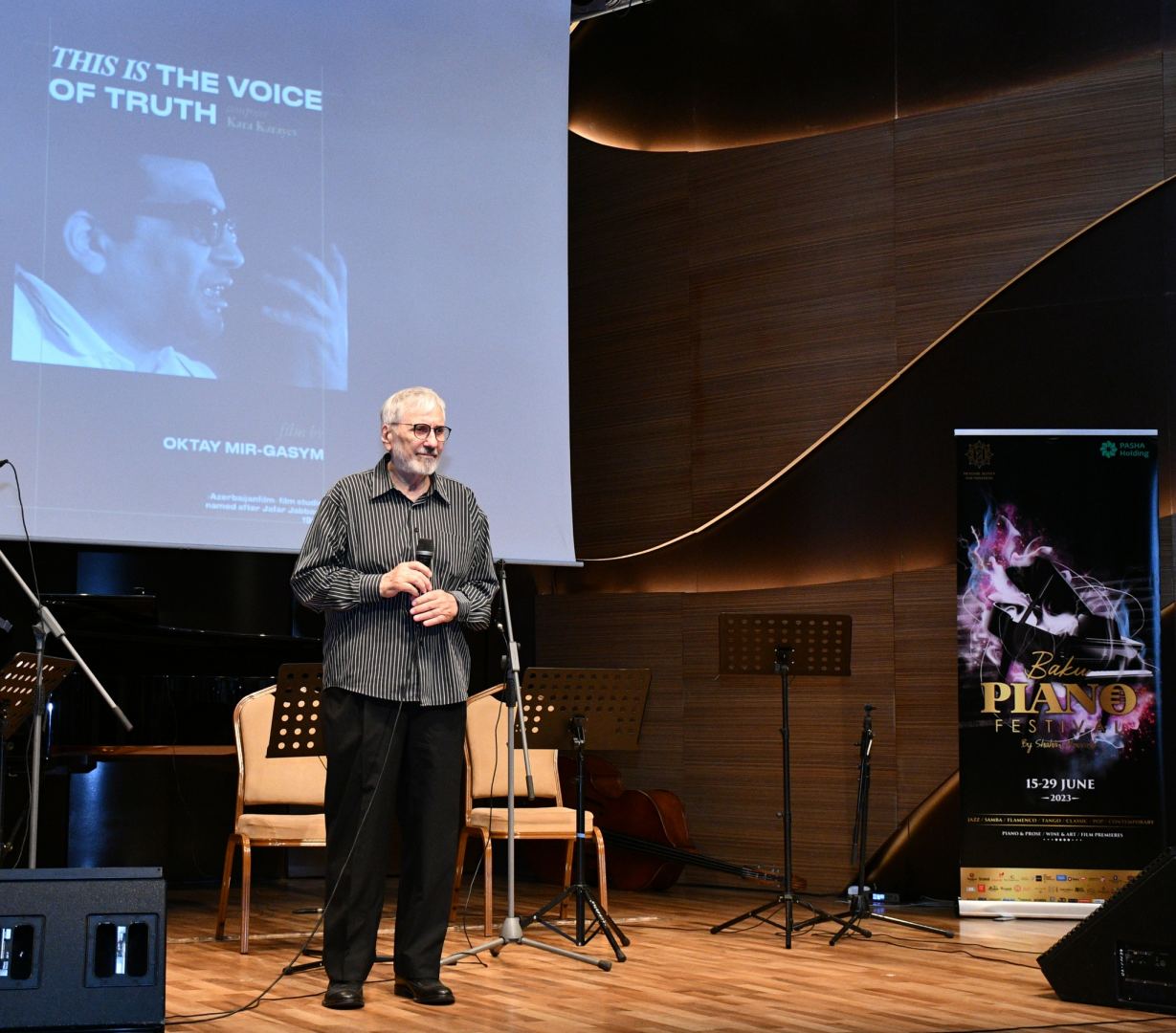Baku Piano Festival – презентация отреставрированного фильма Огтая Миргасымова "Это вступает правда: Композитор Гара Гараев" (ФОТО/ВИДЕО)