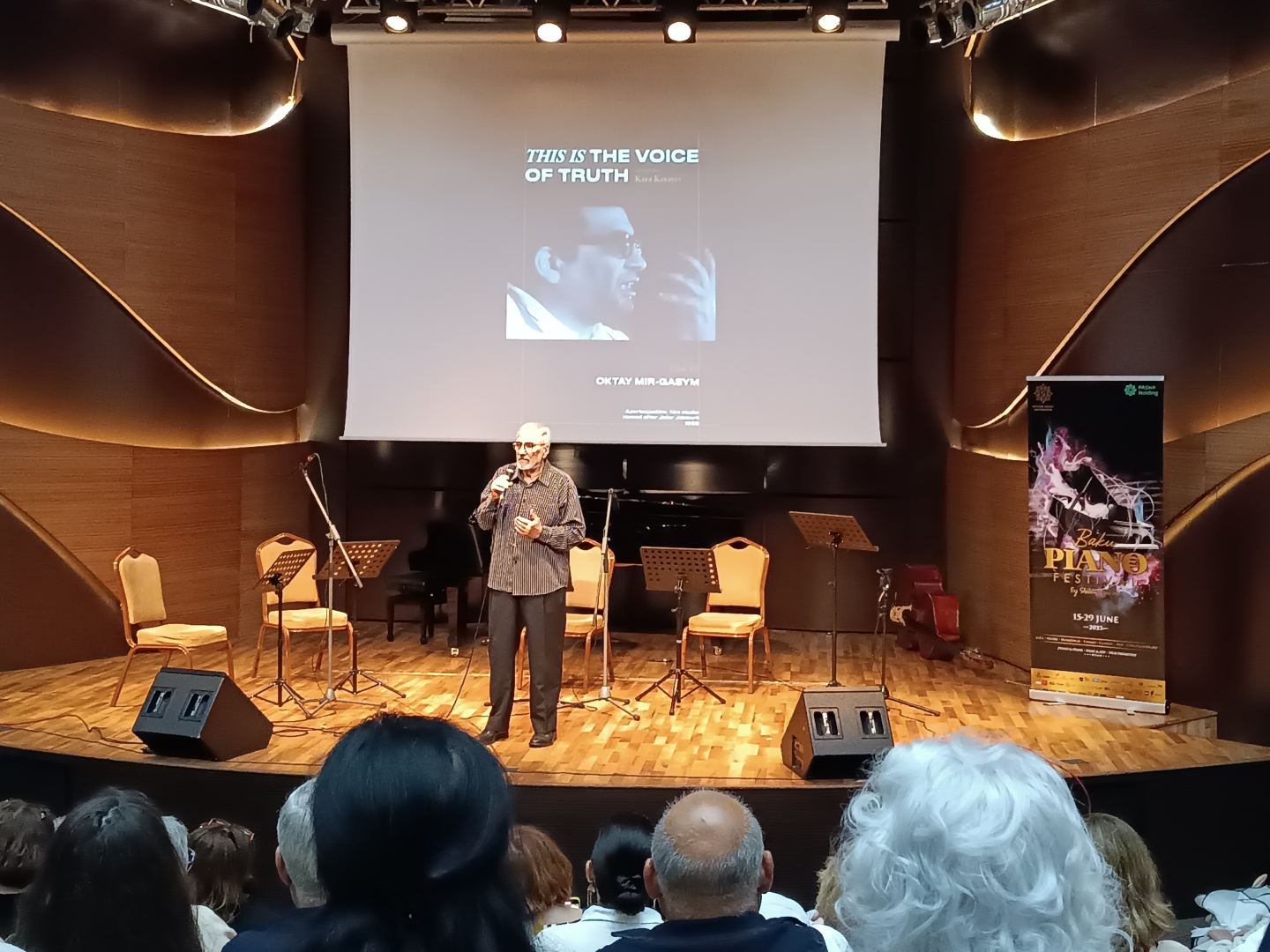 Baku Piano Festival – презентация отреставрированного фильма Огтая Миргасымова "Это вступает правда: Композитор Гара Гараев" (ФОТО/ВИДЕО)