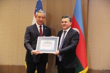 АМИ Trend и Turkic.World отмечены благодарственными дипломами за вклад в развитие отношений между Азербайджаном и Узбекистаном (ФОТО)