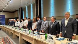 В Генпрокуратуре Азербайджана проходит международная конференция "Обеспечение прозрачности в контексте бизнеса и прав человека" (ФОТО)