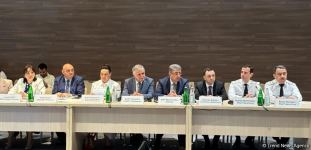 В Генпрокуратуре Азербайджана проходит международная конференция "Обеспечение прозрачности в контексте бизнеса и прав человека" (ФОТО)