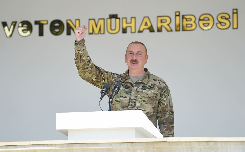 Президент Ильхам Алиев: Создание новых боевых соединений – один из важных факторов повышения нашей боеспособности