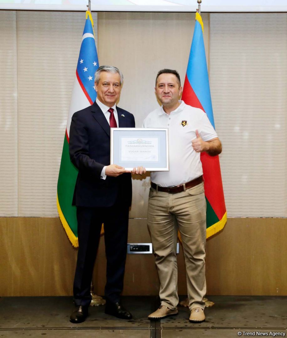 АМИ Trend и Turkic.World отмечены благодарственными дипломами за вклад в развитие отношений между Азербайджаном и Узбекистаном (ФОТО)