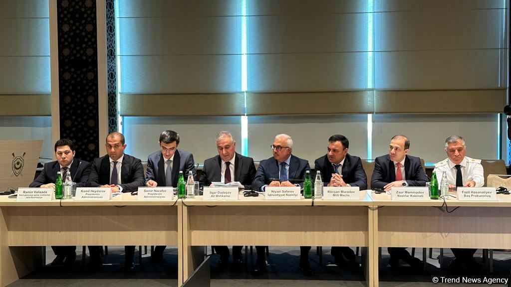 В Генпрокуратуре Азербайджана проходит международная конференция "Обеспечение прозрачности в контексте бизнеса и прав человека" (ФОТО)