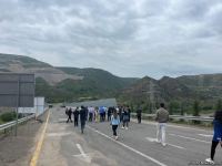Representatives of foreign diplomatic corps arrive in Azerbaijan's Lachin (PHOTO)
