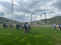 Представители дипкорпуса посетили созданный на берегу реки Хакари бульвар в Лачине (ФОТО)