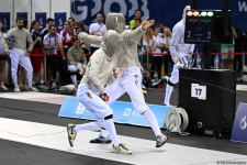 Двое азербайджанских фехтовальщиков вышли в плей-офф соревнований III Европейских игр (ФОТО)