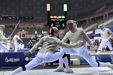 Двое азербайджанских фехтовальщиков вышли в плей-офф соревнований III Европейских игр (ФОТО)