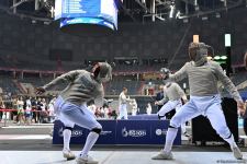 Двое азербайджанских фехтовальщиков вышли в плей-офф соревнований III Европейских игр (ФОТО)